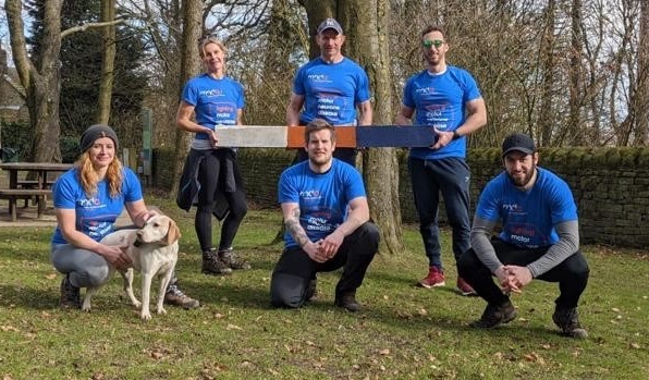 Eight take on 100km to raise £5k for the MND Association